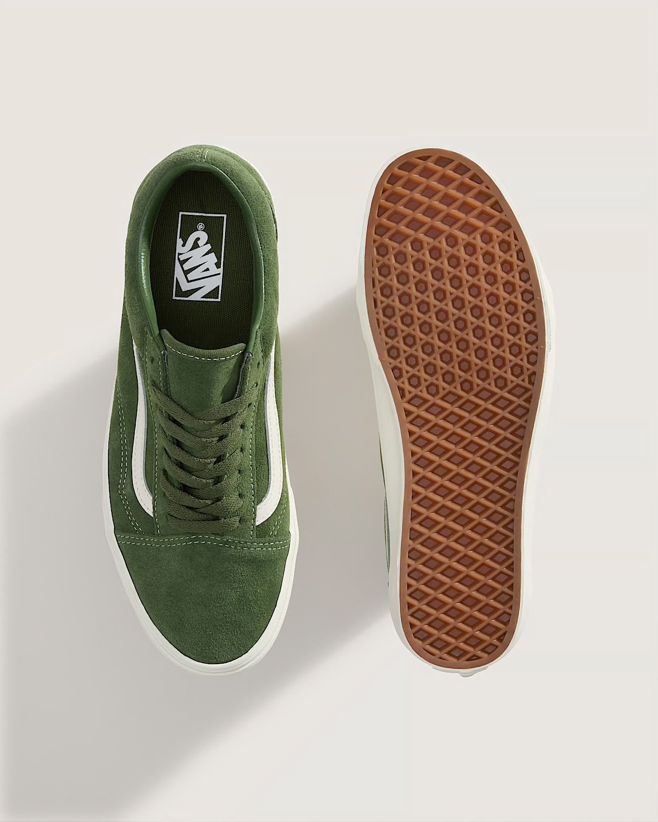 Vans Color Theory Old Skool Shoes Dark Green